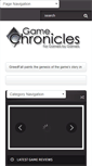 Mobile Screenshot of gamechronicles.com